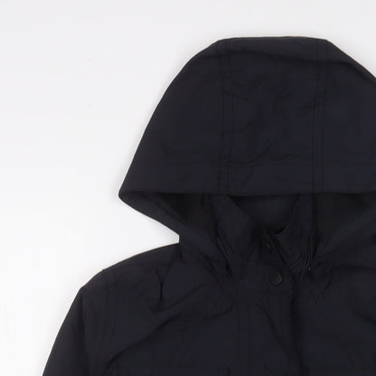 Liz Claiborne Womens Black Jacket Size M Zip