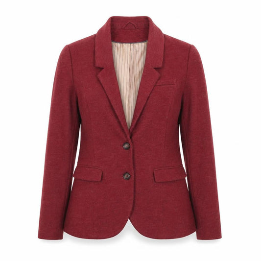 Womens UK Size 10 H&M Red Jacket