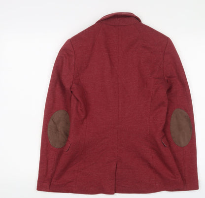 Womens UK Size 10 H&M Red Jacket