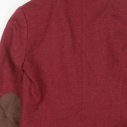 Womens UK Size 10 H&M Red Jacket