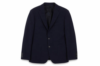 Marks and Spencer Mens Blue Polyester Jacket Suit Jacket Size 40 Regular - Inside Pockets