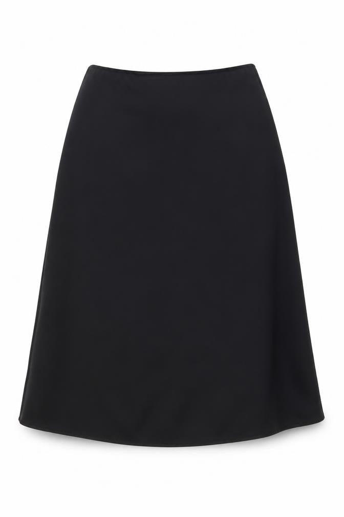 Womens UK Size 12 ASOS A-Line Satin Skirt
