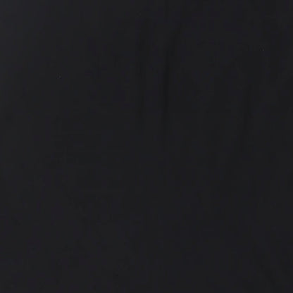 ASOS Womens Black Polyester A-Line Skirt Size 12