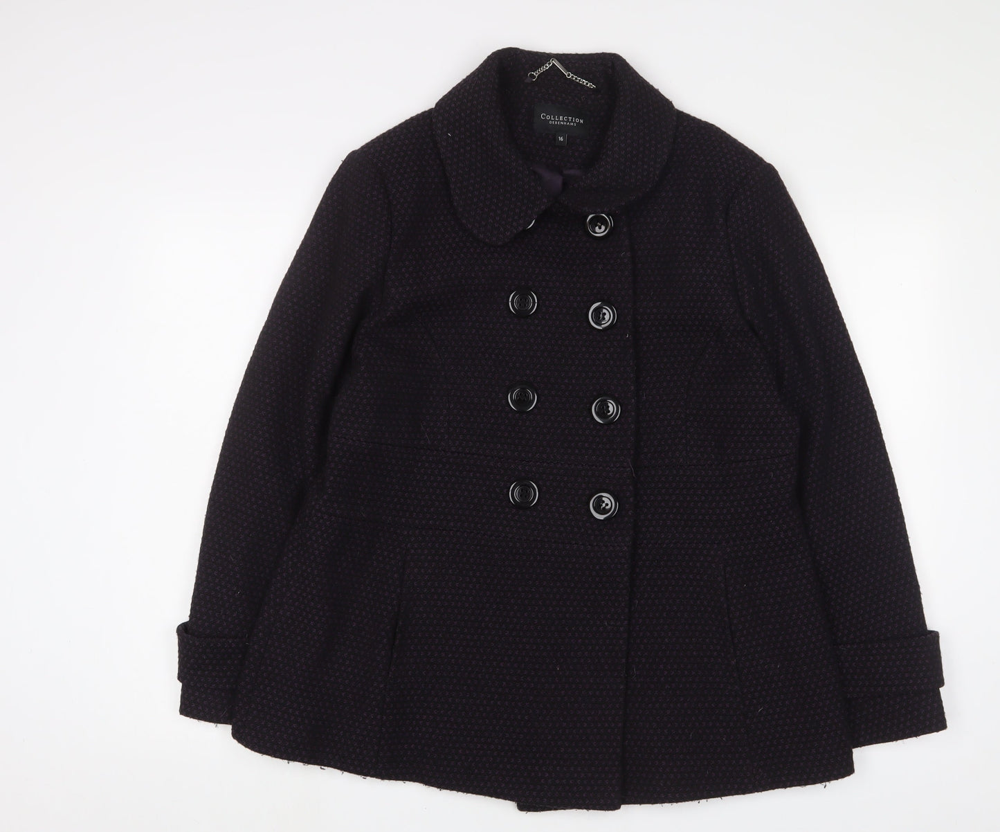 Womens UK Size 16 Debenhams Purple Jacket