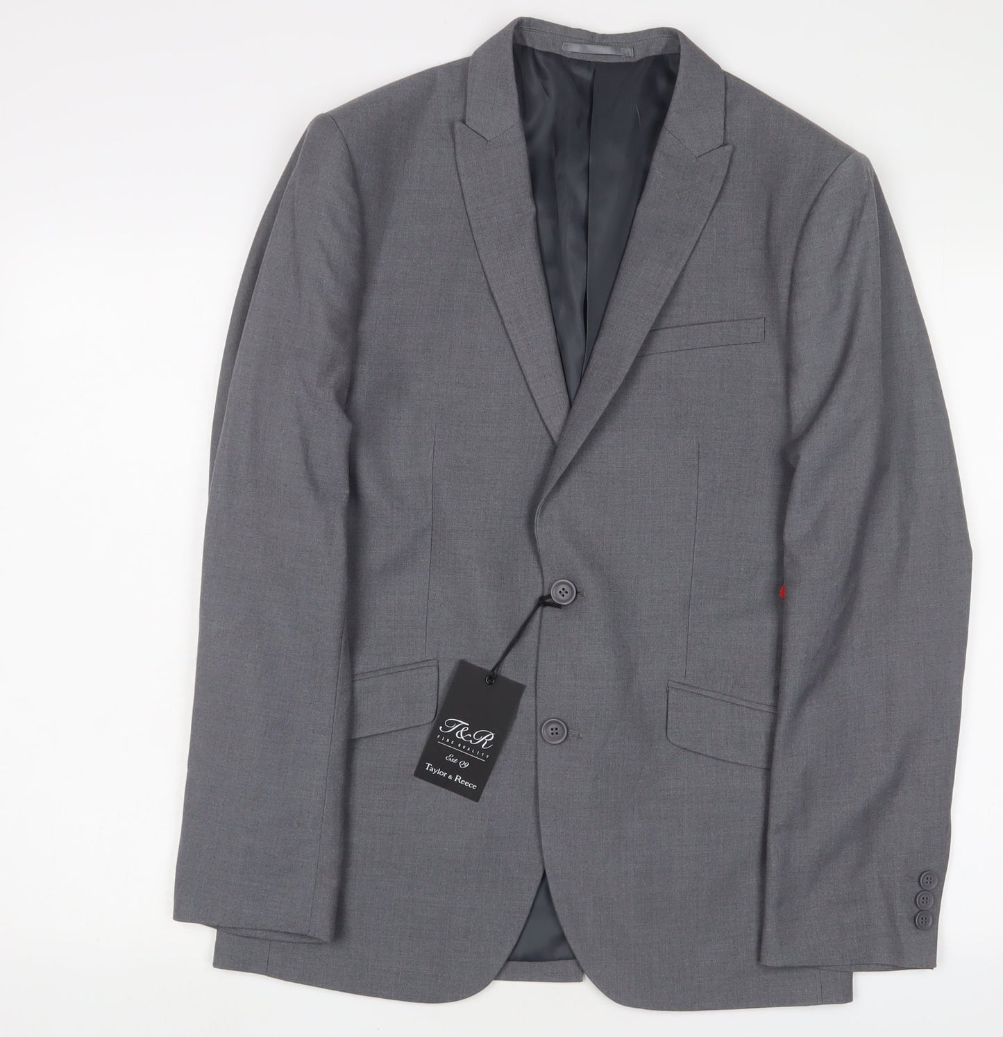 Mens UK Size 36 Taylor & Reece Regular Grey Suit Jacket