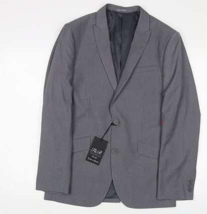 Mens UK Size 36 Taylor & Reece Regular Grey Suit Jacket