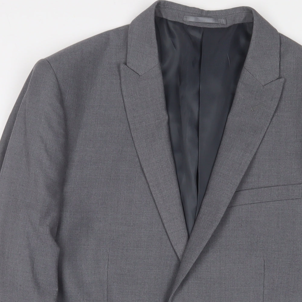 Mens UK Size 36 Taylor & Reece Regular Grey Suit Jacket