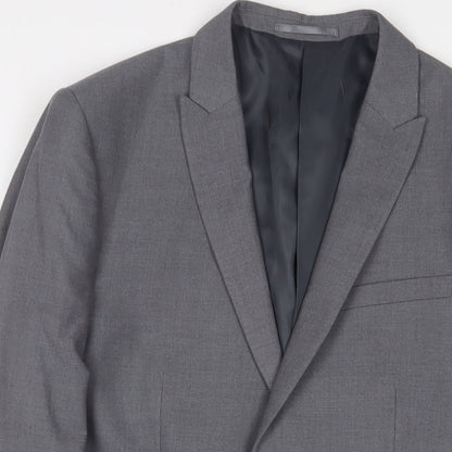 Mens UK Size 36 Taylor & Reece Regular Grey Suit Jacket