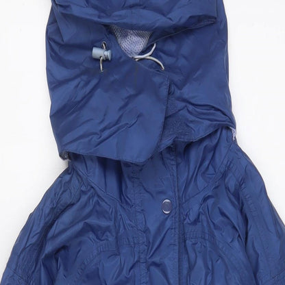 Artic Storm Womens Blue Jacket Coat Size 10 Zip - Logo, Embroidered