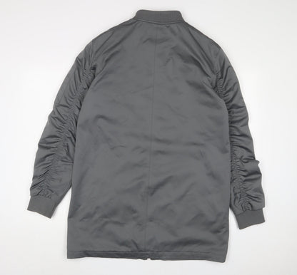 Womens UK Size M Brave Soul Grey Jacket