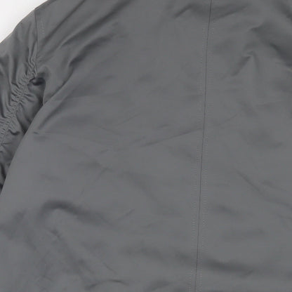 Womens UK Size M Brave Soul Grey Jacket