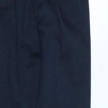 Womens UK Size 8 Marks and Spencer Regular Fit  Blue Trousers