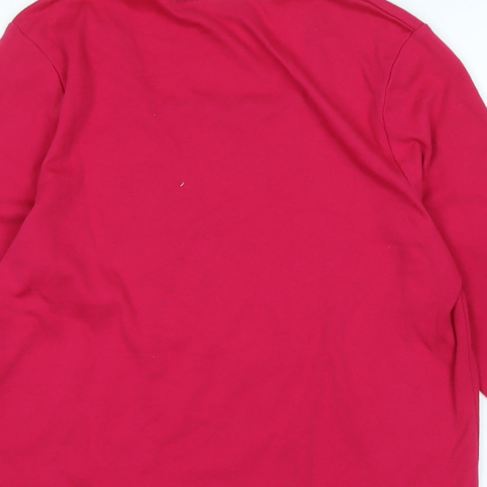 Womens UK Size M TIGI Pink Basic T-Shirt