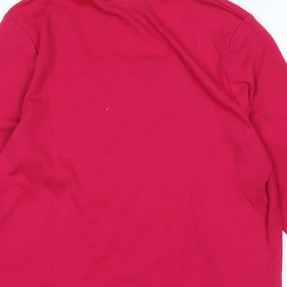 Womens UK Size M TIGI Pink Basic T-Shirt