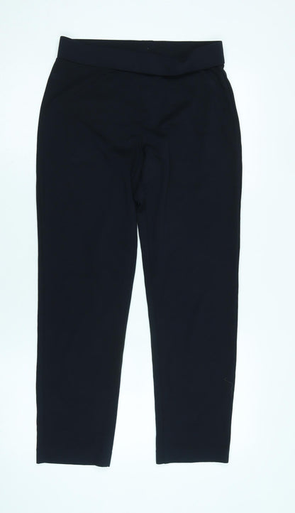 Womens UK Size 10 Marks and Spencer Regular Fit Sweatpants Blue Trousers