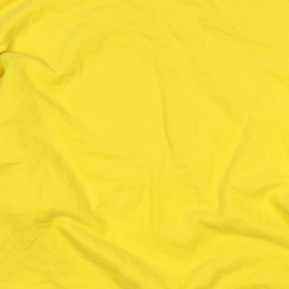 Womens UK Size L Marks and Spencer Yellow Pullover Sweatshirt