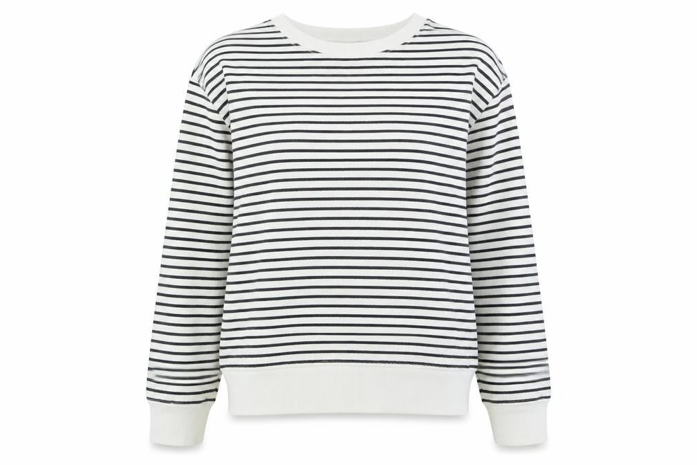 Womens UK Size XS Marks and Spencer White Pullover Sweatshirt