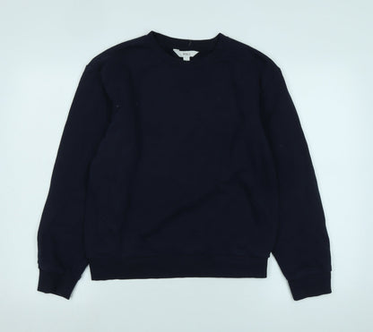 Womens UK Size M Marks and Spencer Blue Pullover Sweatshirt