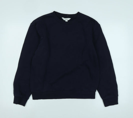 Womens UK Size M Marks and Spencer Blue Pullover Sweatshirt