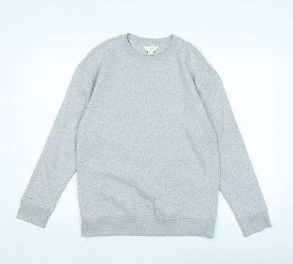 Womens UK Size 8 Marks and Spencer Grey Pullover Sweatshirt