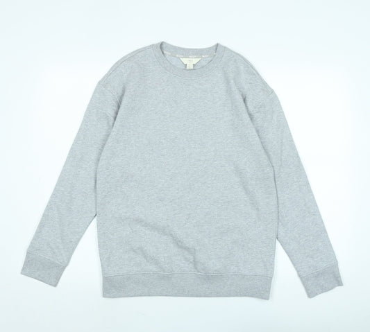 Womens UK Size 8 Marks and Spencer Grey Pullover Sweatshirt