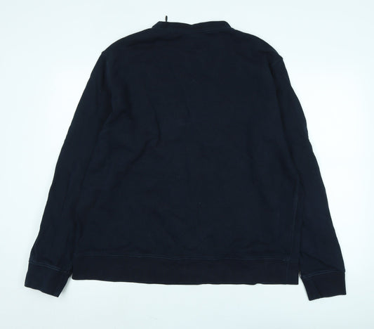 Womens UK Size 2XL Marks and Spencer Blue Pullover Sweatshirt