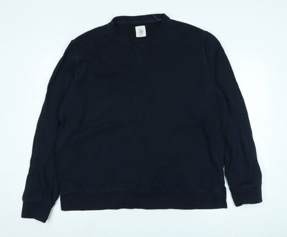 Womens UK Size 2XL Marks and Spencer Blue Pullover Sweatshirt