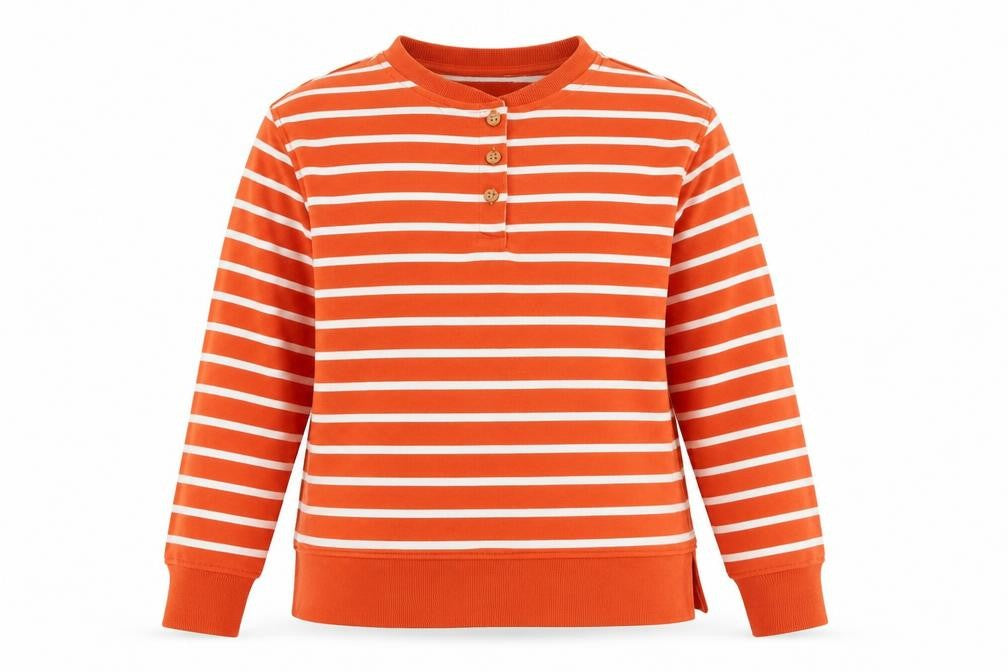 Womens UK Size 14 Marks and Spencer Orange Pullover Sweatshirt
