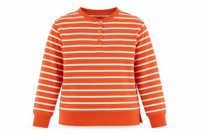 Womens UK Size 14 Marks and Spencer Orange Pullover Sweatshirt