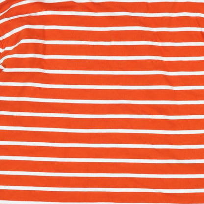 Womens UK Size 14 Marks and Spencer Orange Pullover Sweatshirt