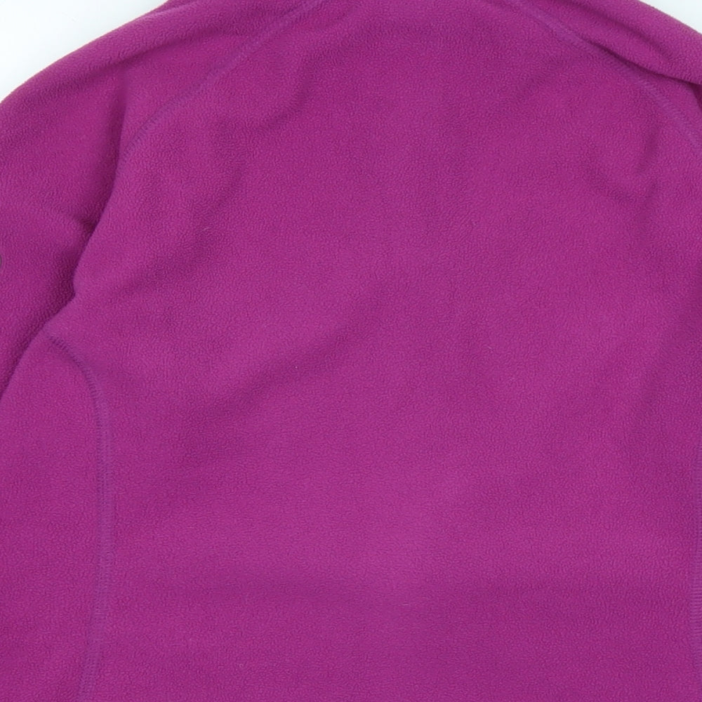 Polartec Womens Purple Jacket Size M Zip