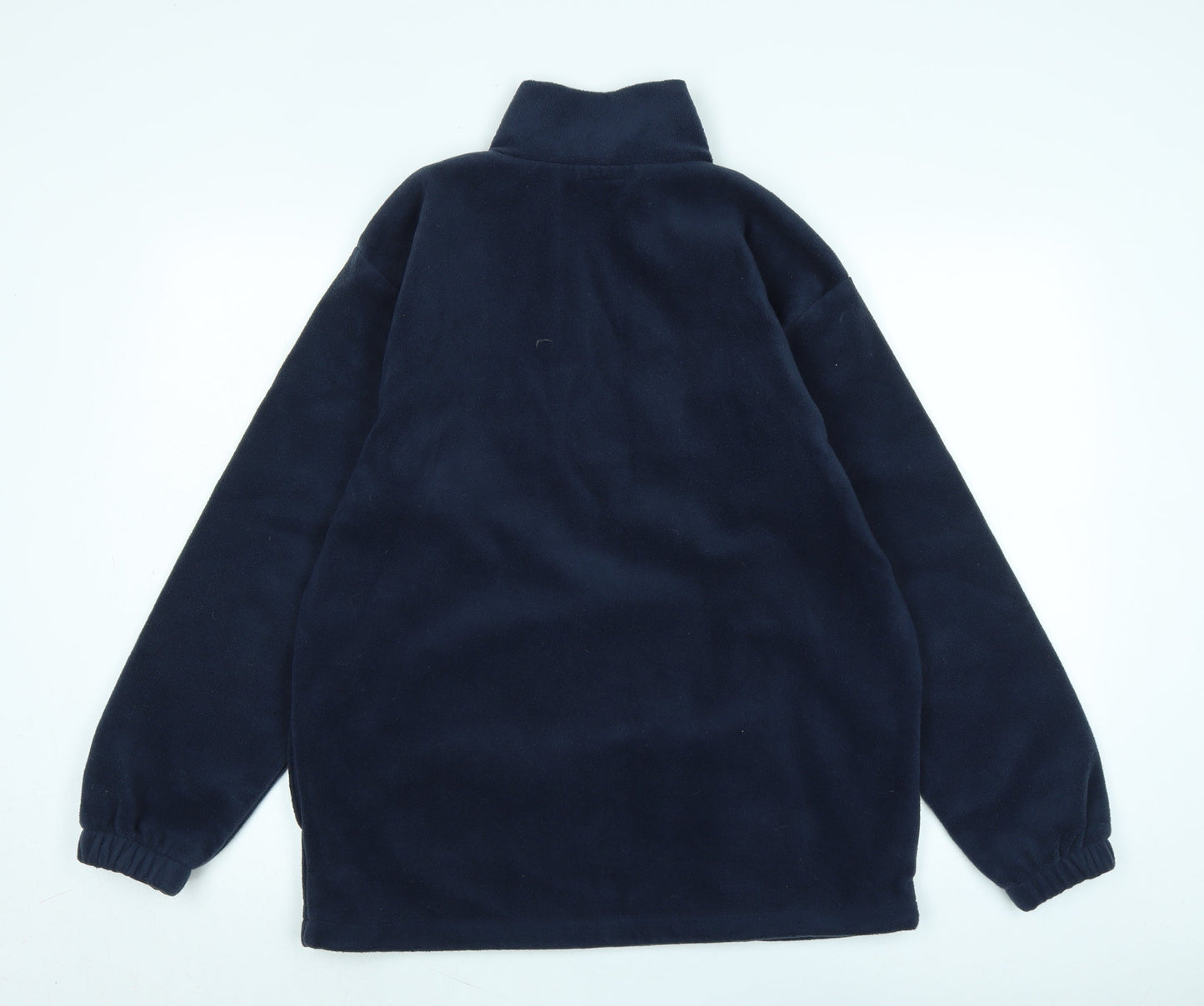 G&G Womens Blue Polyester Pullover Sweatshirt Size S