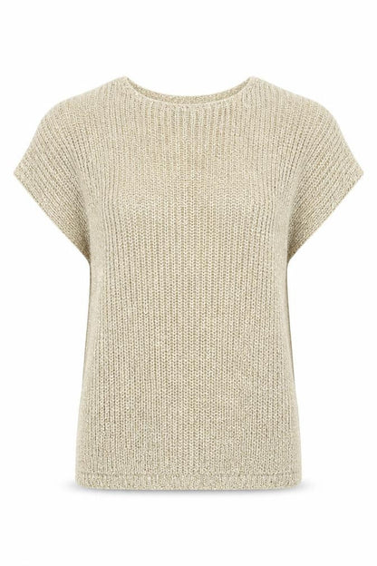 Womens UK Size M Wallis Gold Pullover Jumper
