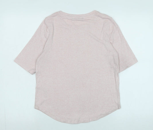 Womens UK Size 6 Marks and Spencer Pink Pullover Jumper