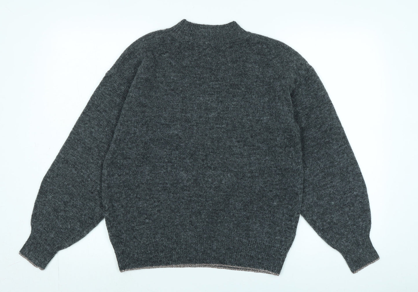 Womens UK Size S Marks and Spencer Grey Pullover Jumper
