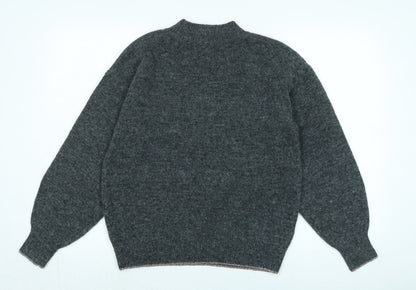 Womens UK Size S Marks and Spencer Grey Pullover Jumper