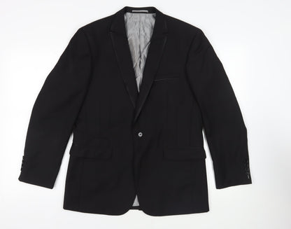 Mens UK Size 40 Skopes Regular Black Suit Jacket