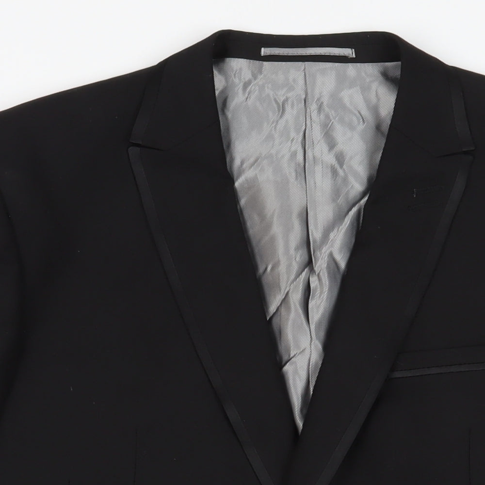 Mens UK Size 40 Skopes Regular Black Suit Jacket