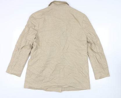 Womens UK Size 14 Topshop Beige Jacket