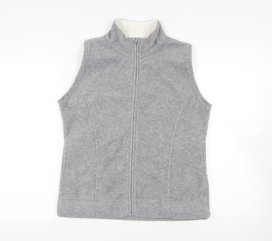 Womens UK Size 14 EWM Grey Gilet