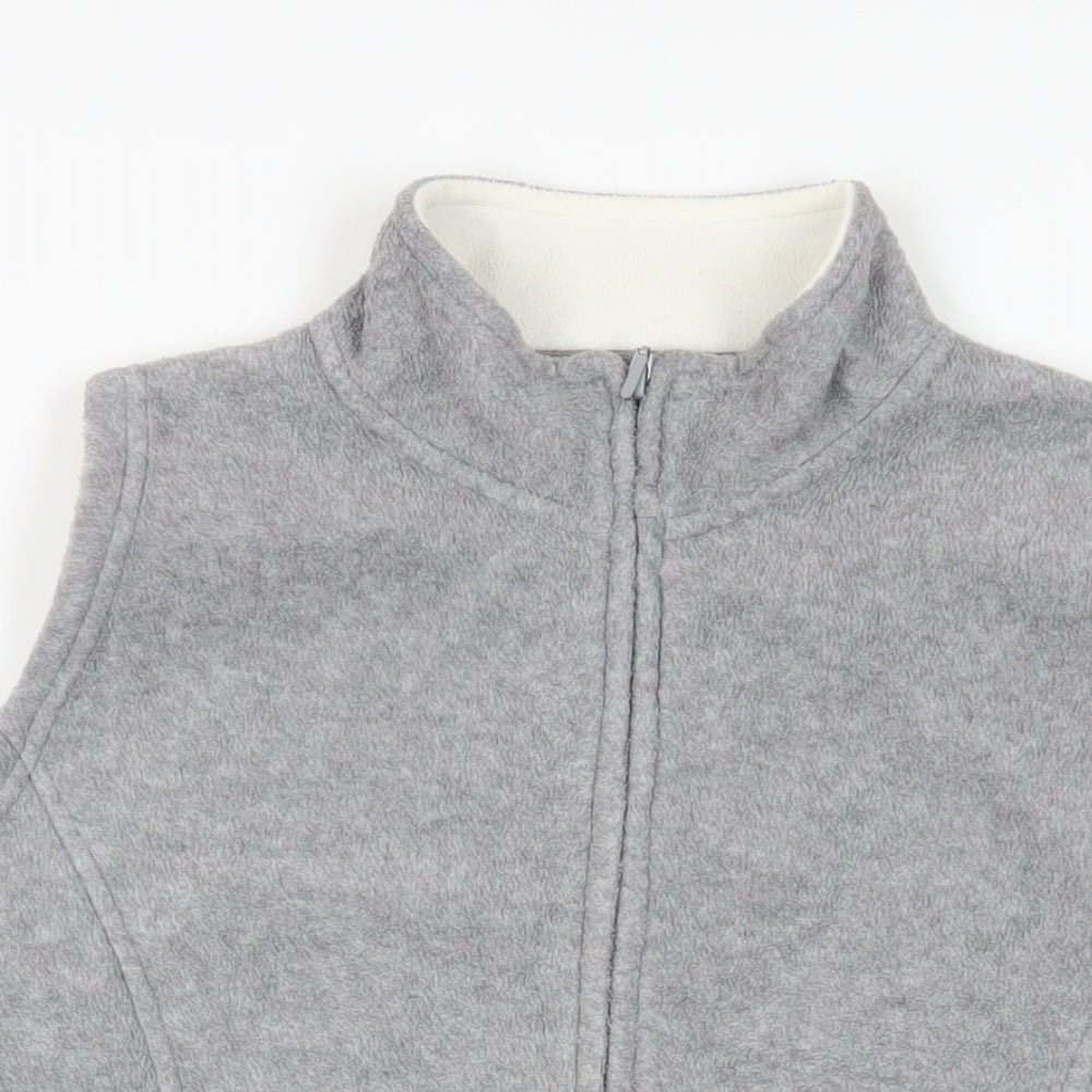 Womens UK Size 14 EWM Grey Gilet