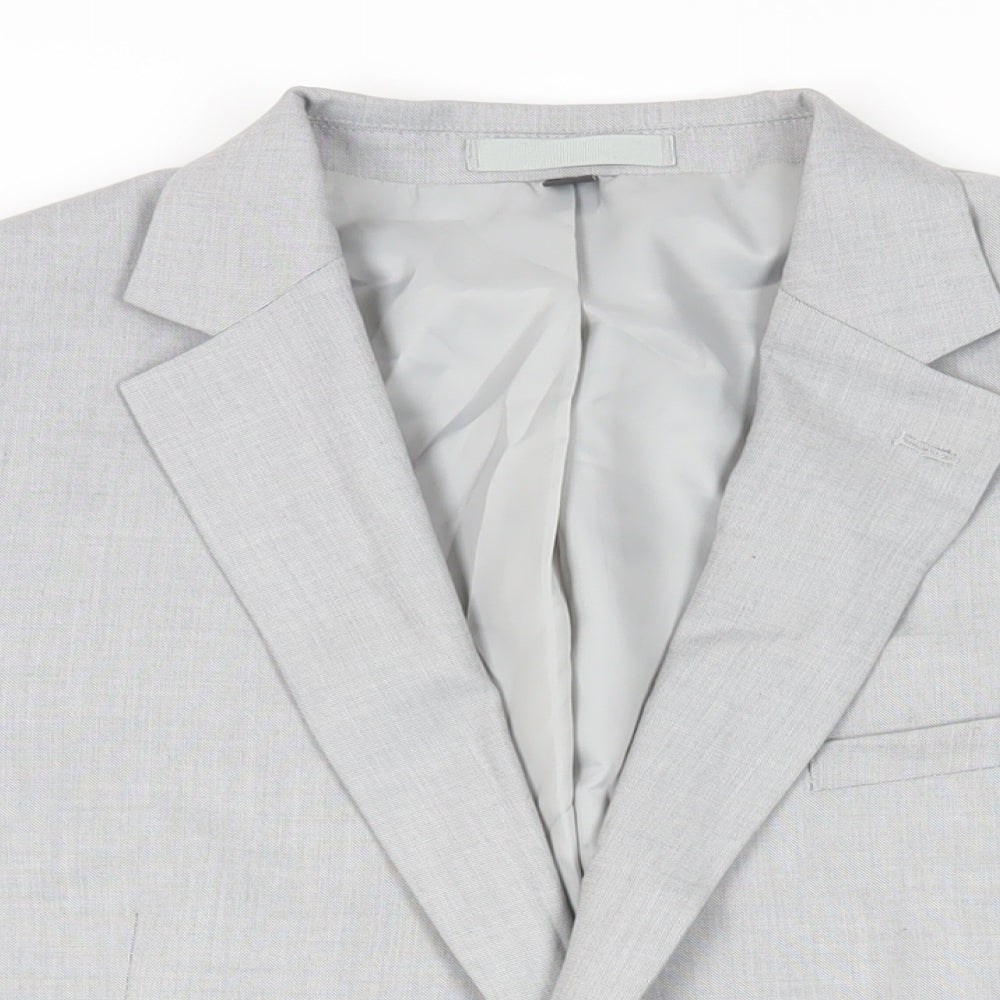 Mens UK Size 42 Marks and Spencer Regular Grey Suit Jacket