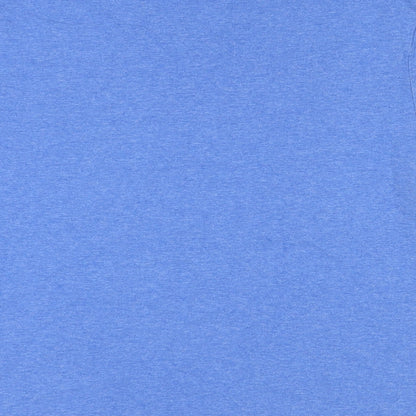 Gap Girls Blue Cotton Basic T-Shirt Size 12-13 Years Crew Neck Pullover - Super Mario