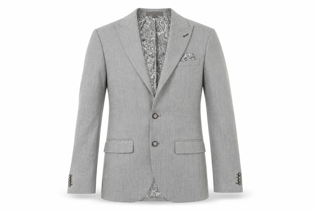Mens UK Size 36 Marks and Spencer Regular Grey Suit Jacket