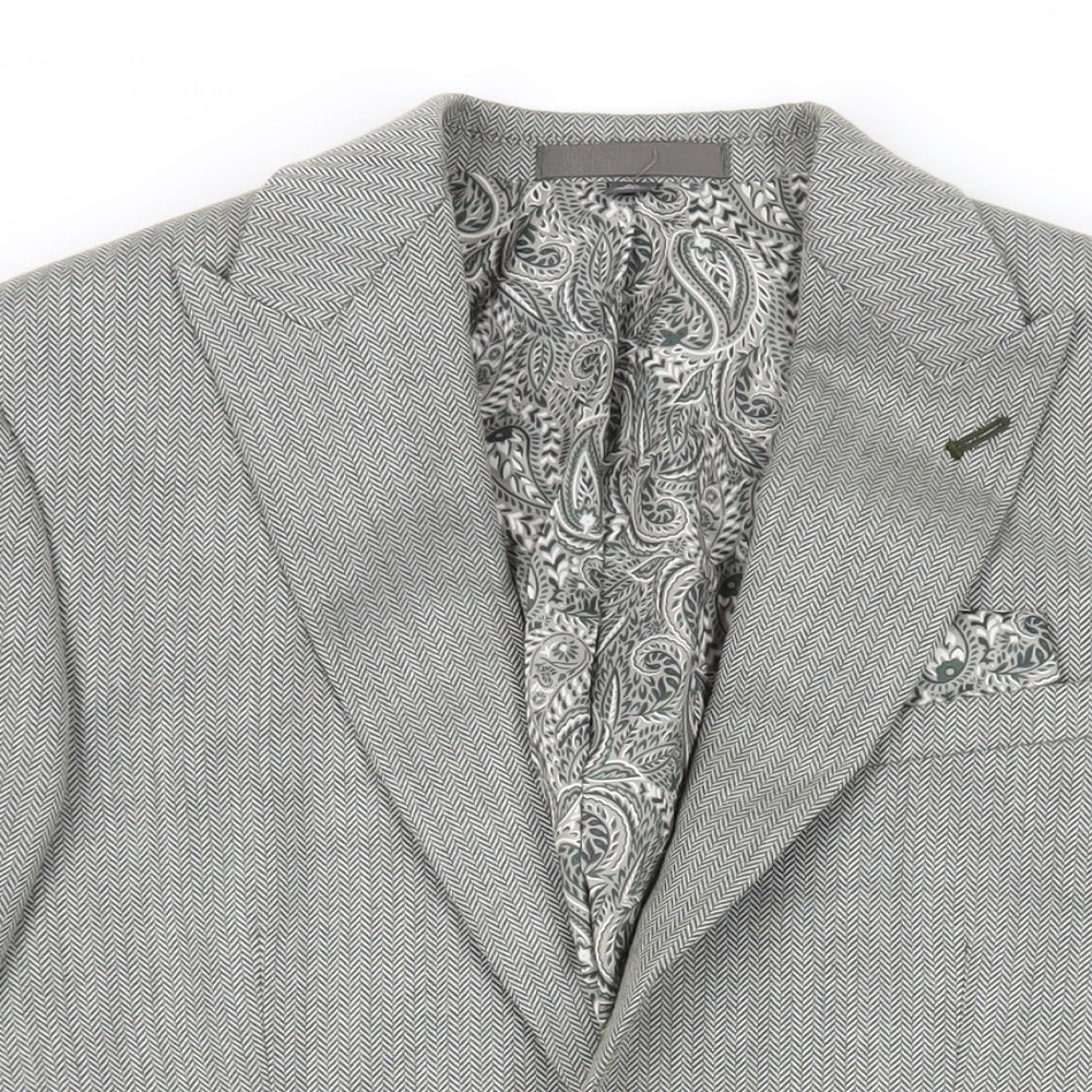 Mens UK Size 36 Marks and Spencer Regular Grey Suit Jacket