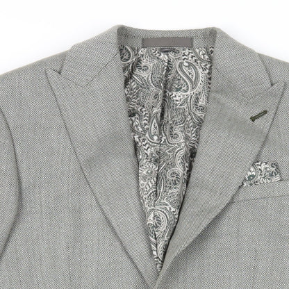 Mens UK Size 36 Marks and Spencer Regular Grey Suit Jacket
