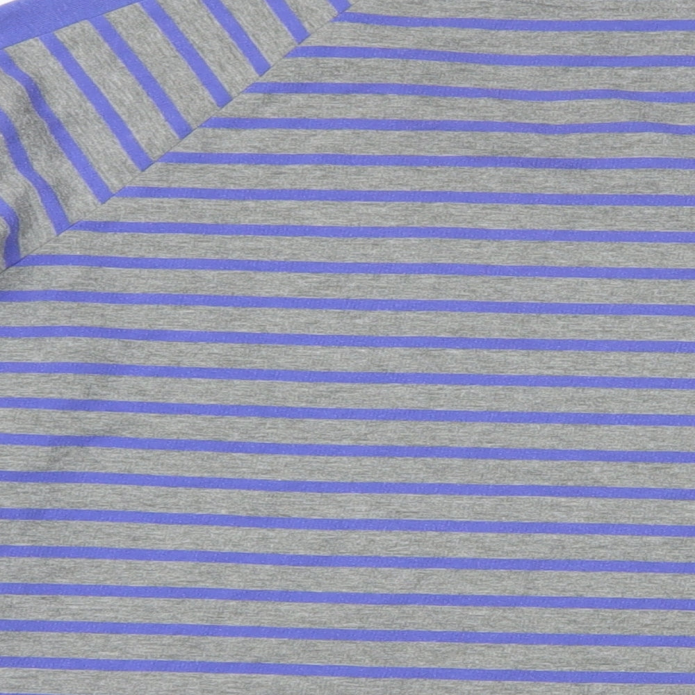 Womens UK Size 14 Marks and Spencer Blue Basic T-Shirt