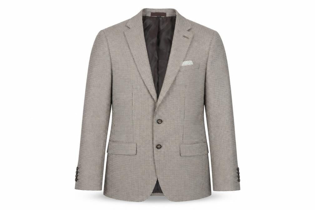 Mens UK Size 38 Marks and Spencer Regular Beige Suit Jacket