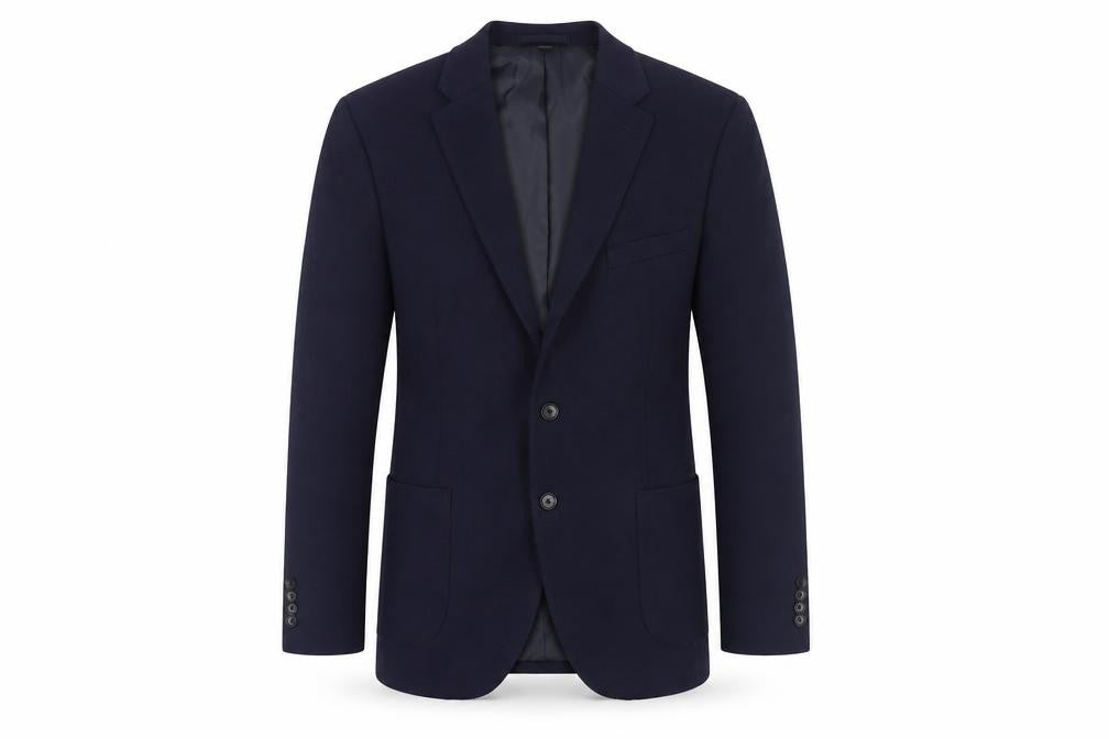 Mens UK Size 42 Marks and Spencer Regular Blue Suit Jacket