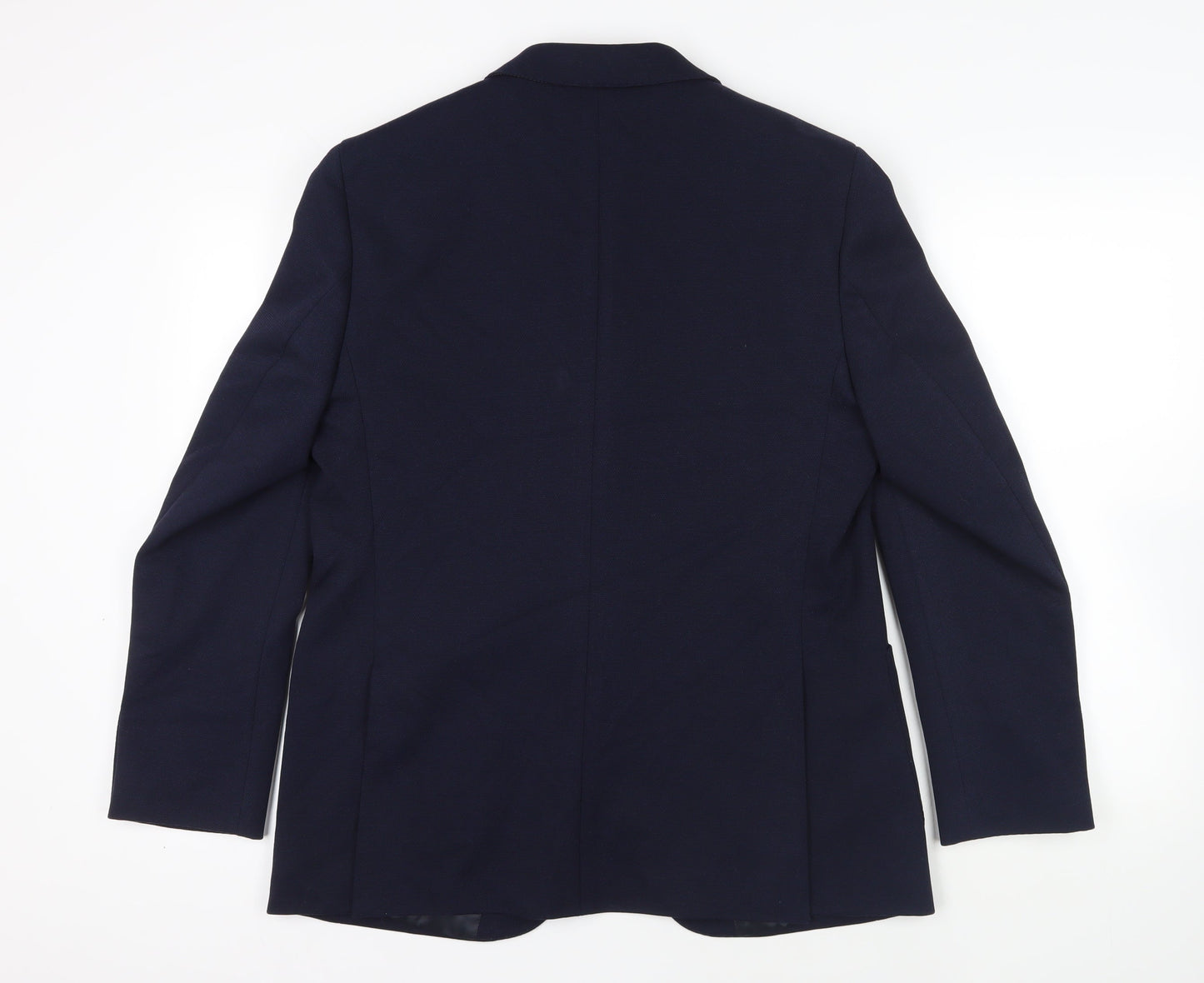Mens UK Size 42 Marks and Spencer Regular Blue Suit Jacket